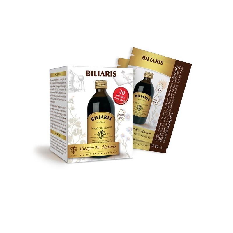 BILIARIS Bustine liquido analcoolico 200 ml - Dr. Giorgini