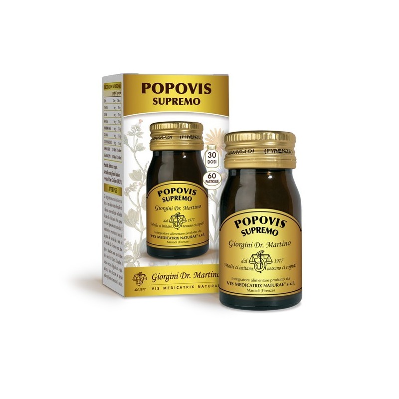 POPOVIS SUPREMO 60 pastiglie (30 g) - Dr. Giorgini