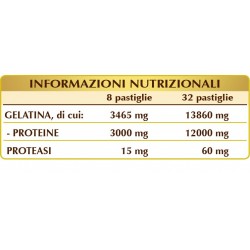 LEGAFER-T Gelatina bovina 400 pastiglie (200 g) - Dr. Giorgini