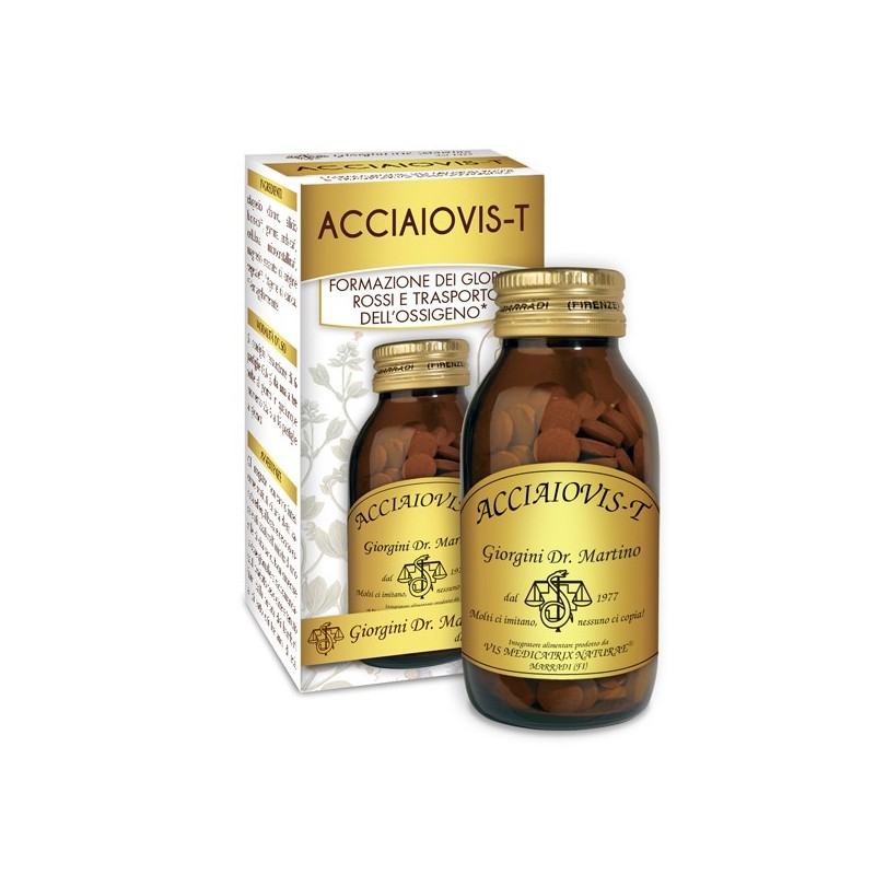 ACCIAIOVIS-T 180 pastiglie (90 g) - Dr. Giorgini