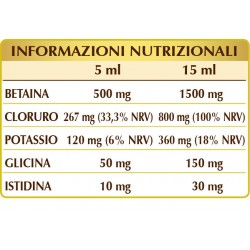 BETAINA CLORIDRATO 200 ml liquido analcoolico - Dr. Giorgini
