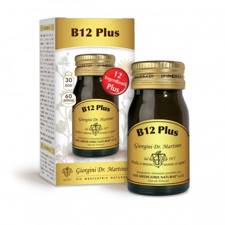 B12 PLUS 60 pastiglie (30 g) - Dr. Giorgini