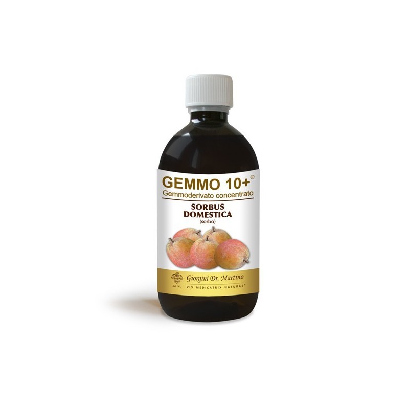 GEMMO 10+ Sorbo 500 ml Liquido analcoolico - Dr. Giorgini