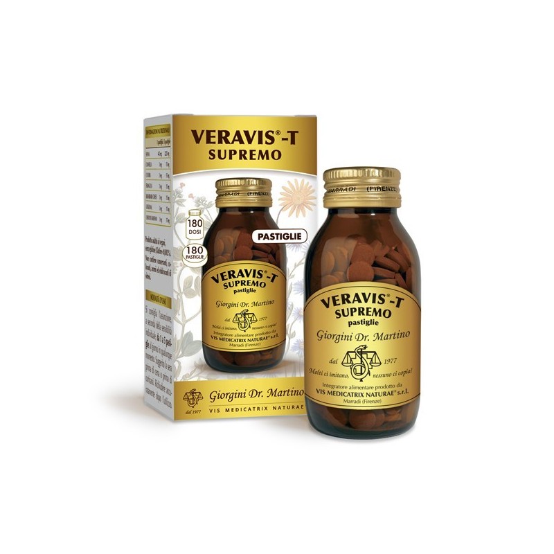 VERAVIS-T SUPREMO 180 pastiglie (90 g) - Dr. Giorgini