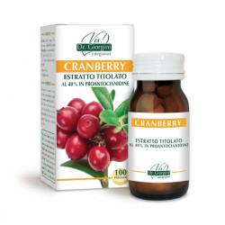 CRANBERRY ESTRATTO TITOLATO 100 pastiglie (50 g) - Dr....