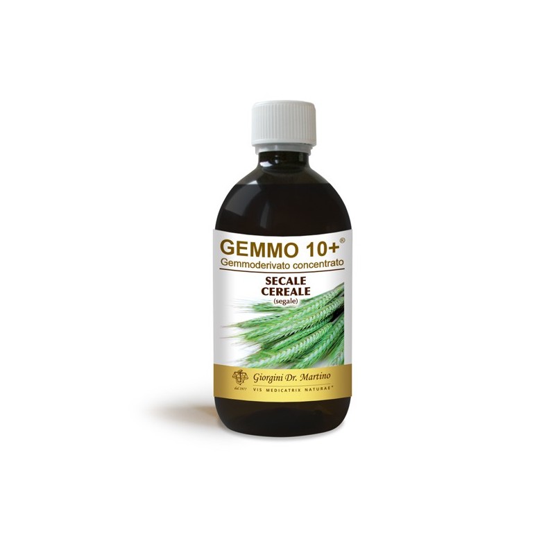GEMMO 10+ Segale 500 ml Liquido analcoolico - Dr. Giorgini