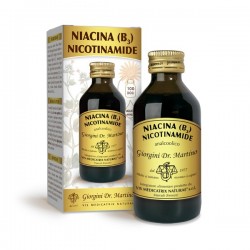 NIACINA (B3) NICOTINAMIDE 100 ml liquido analcoolico...