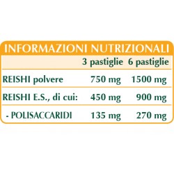 REISHI 180 pastiglie (90 g) - Dr. Giorgini