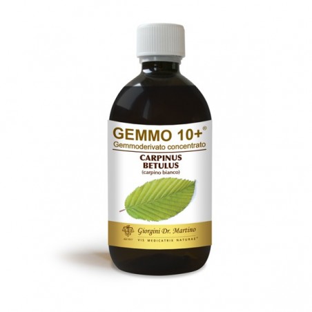 GEMMO 10+ Carpino Bianco 500 ml Liquido analcoolico - Dr. Giorgini