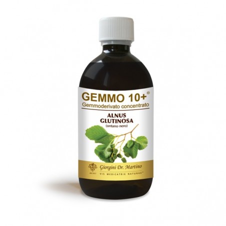 GEMMO 10+ Ontano Nero 500 ml Liquido analcoolico - Dr. Giorgini