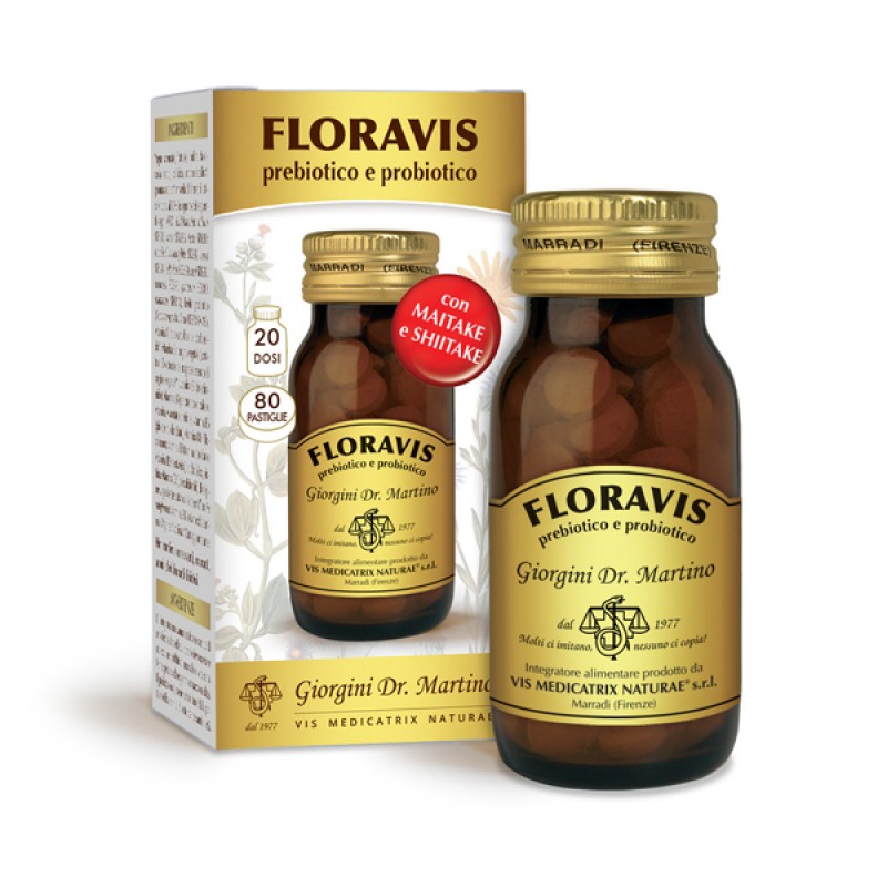 FLORAVIS 80 pastiglie (40 g) - Dr. Giorgini