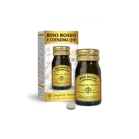 RISO ROSSO E COENZIMA Q10 150 pastiglie (30 g) - Dr. Giorgini