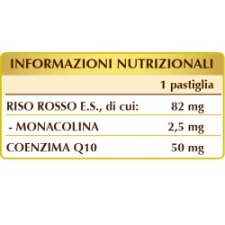 RISO ROSSO E COENZIMA Q10 150 pastiglie (30 g) - Dr. Giorgini