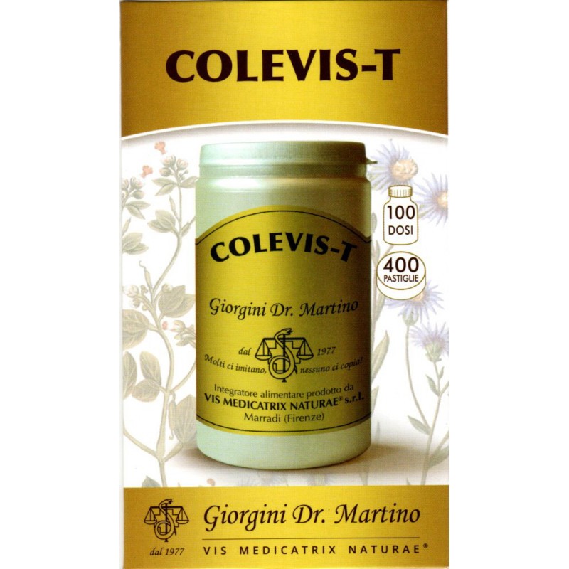 COLEVIS-T 400 pastiglie (200 g) - Dr. Giorgini