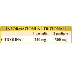 CITICOLINA PURA 125 pastiglie (50 g) - Dr. Giorgini