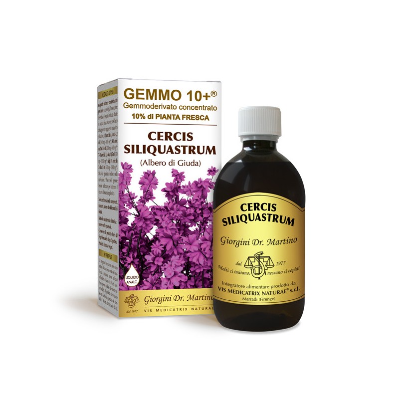 GEMMO 10+ Albero di Giuda 500 ml Liquido analcoolico - Dr. Giorgini