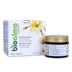 Scrub Viso Bio con SynerGem4® (50 ml) - Naturalma