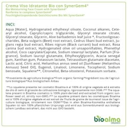 Crema Viso Idratante Bio con SynerGem4® (50 ml) - Naturalma