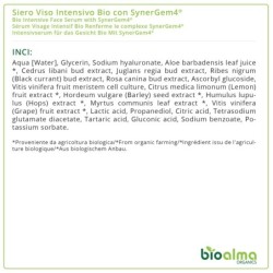 Siero Viso Intensivo Bio con SynerGem4® (30 ml) - Naturalma
